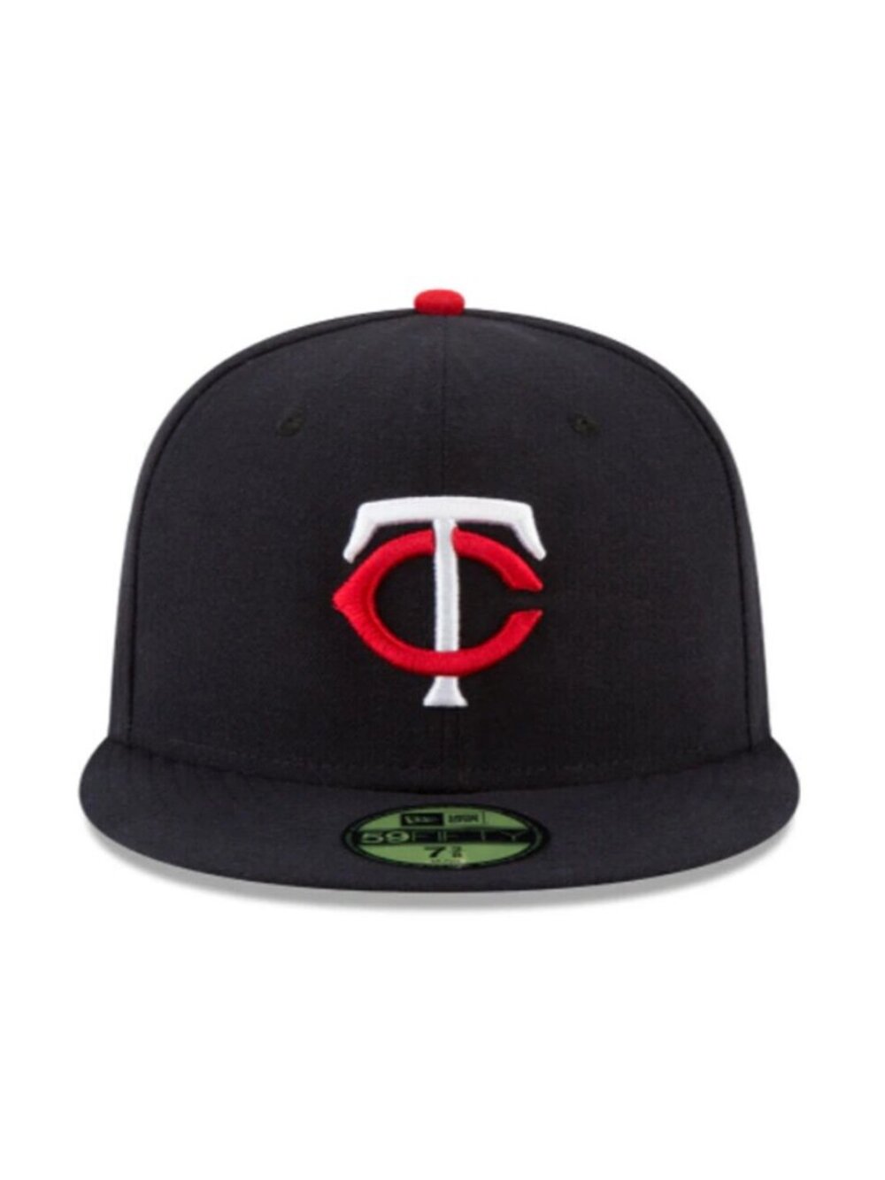 New Era 59FIFTY Minnesota Twins Navy Red Fitted Hat
